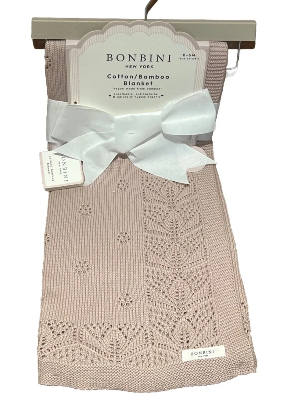 Bonbini Cotton Bamboo Baby Blanket